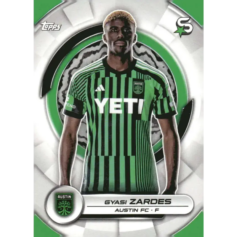 2024 Topps MLS Superstars #129 Gyasi Zardes NM-MT Austin FC Soccer Card - Soccer Card Single