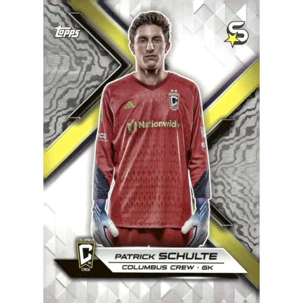 2024 Topps MLS Superstars #145 Patrick Schulte NM-MT Columbus Crew Soccer Card - Soccer Card Single