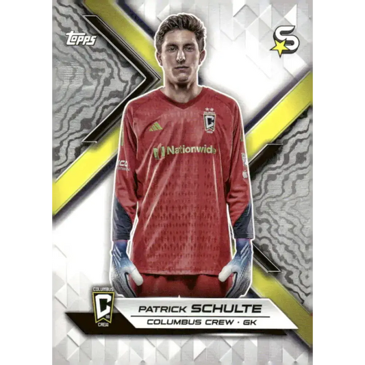 2024 Topps MLS Superstars #145 Patrick Schulte NM-MT Columbus Crew Soccer Card - Soccer Card Single