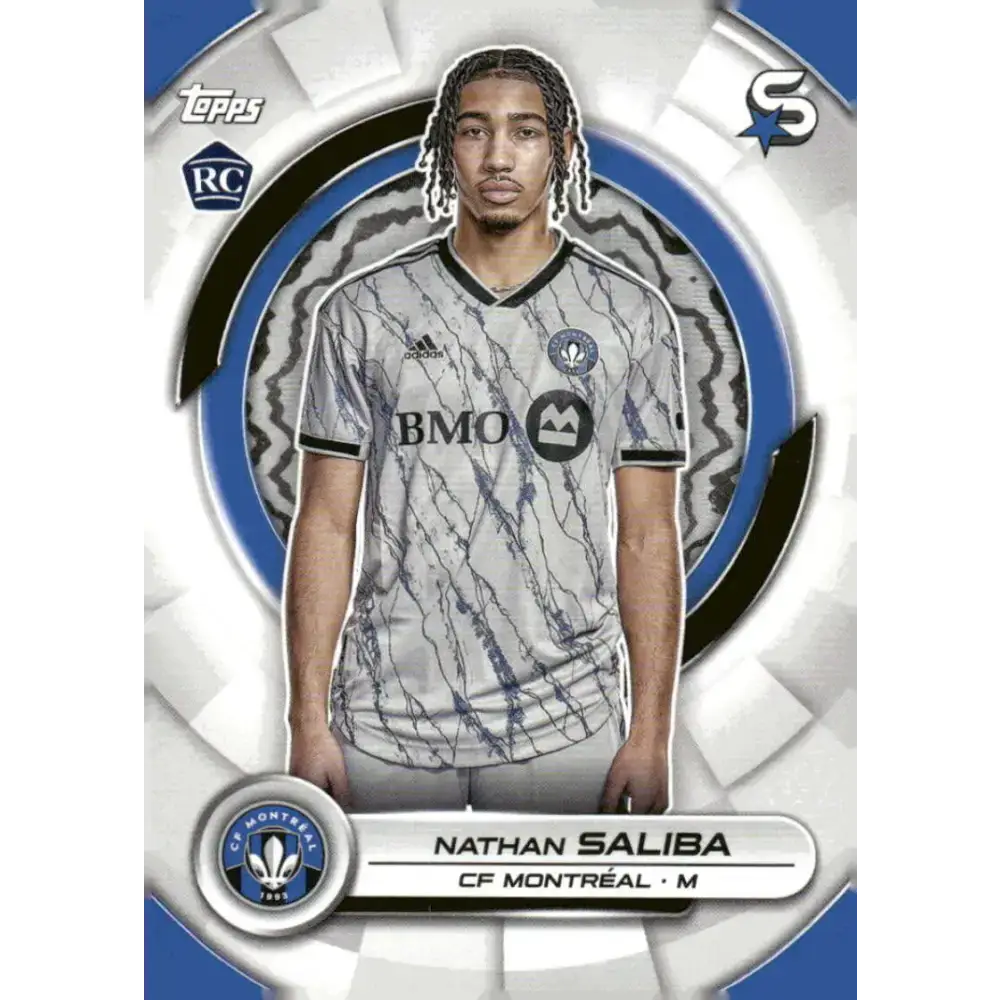 2024 Topps MLS Superstars #146 Nathan Saliba NM-MT RC Rookie CF Montreal Soccer Card - Soccer Card Single