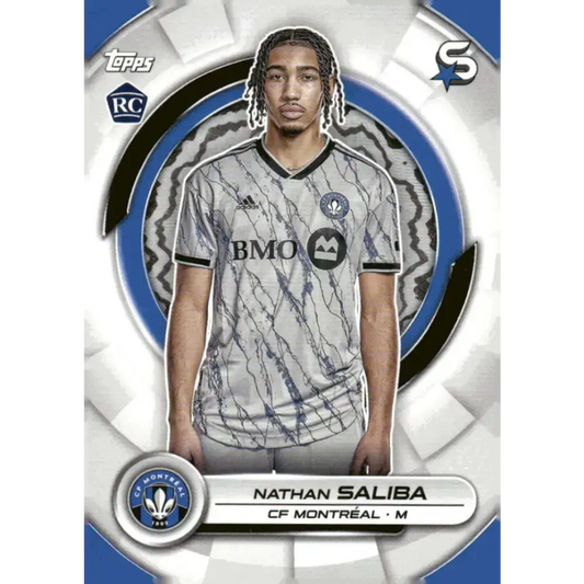 2024 Topps MLS Superstars #146 Nathan Saliba NM-MT RC Rookie CF Montreal Soccer Card - Soccer Card Single