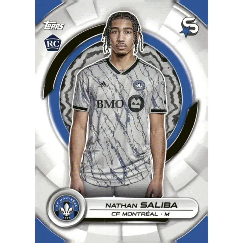 2024 Topps MLS Superstars #146 Nathan Saliba NM-MT RC Rookie CF Montreal Soccer Card - Soccer Card Single
