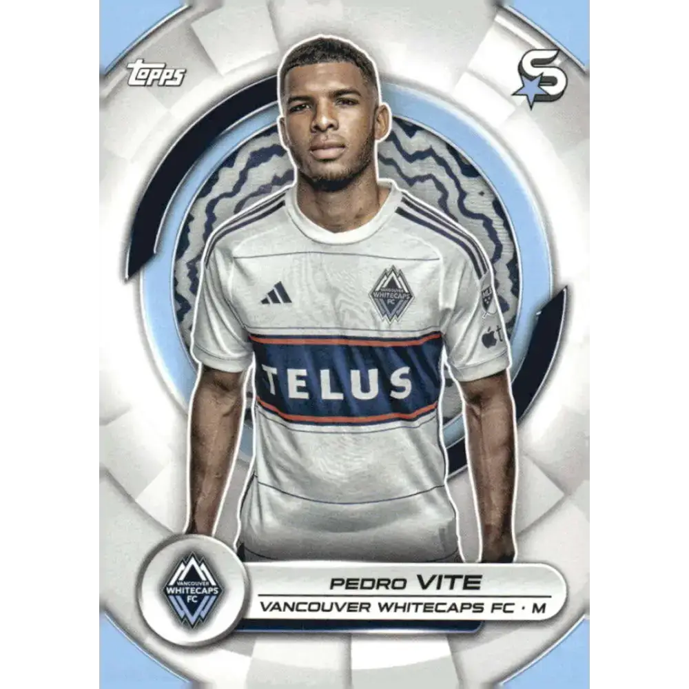 2024 Topps MLS Superstars #147 Pedro Vite NM-MT Vancouver Whitecaps FC Soccer Card - Soccer Card Single