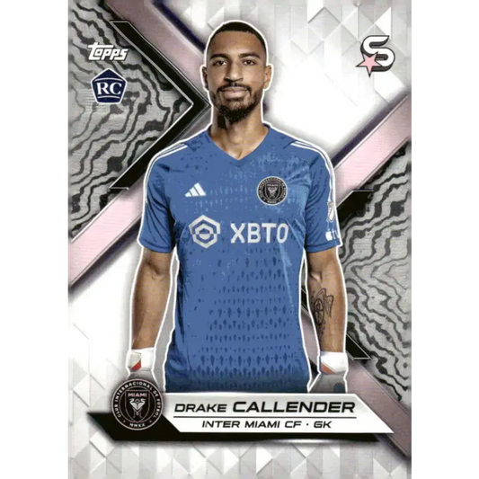 2024 Topps MLS Superstars #162 Drake Callender NM-MT RC Rookie Inter Miami CF Soccer Card - Soccer Card Single