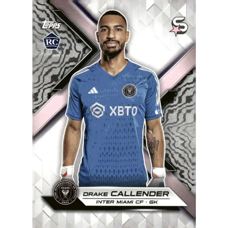 2024 Topps MLS Superstars #162 Drake Callender NM-MT RC Rookie Inter Miami CF Soccer Card - Soccer Card Single