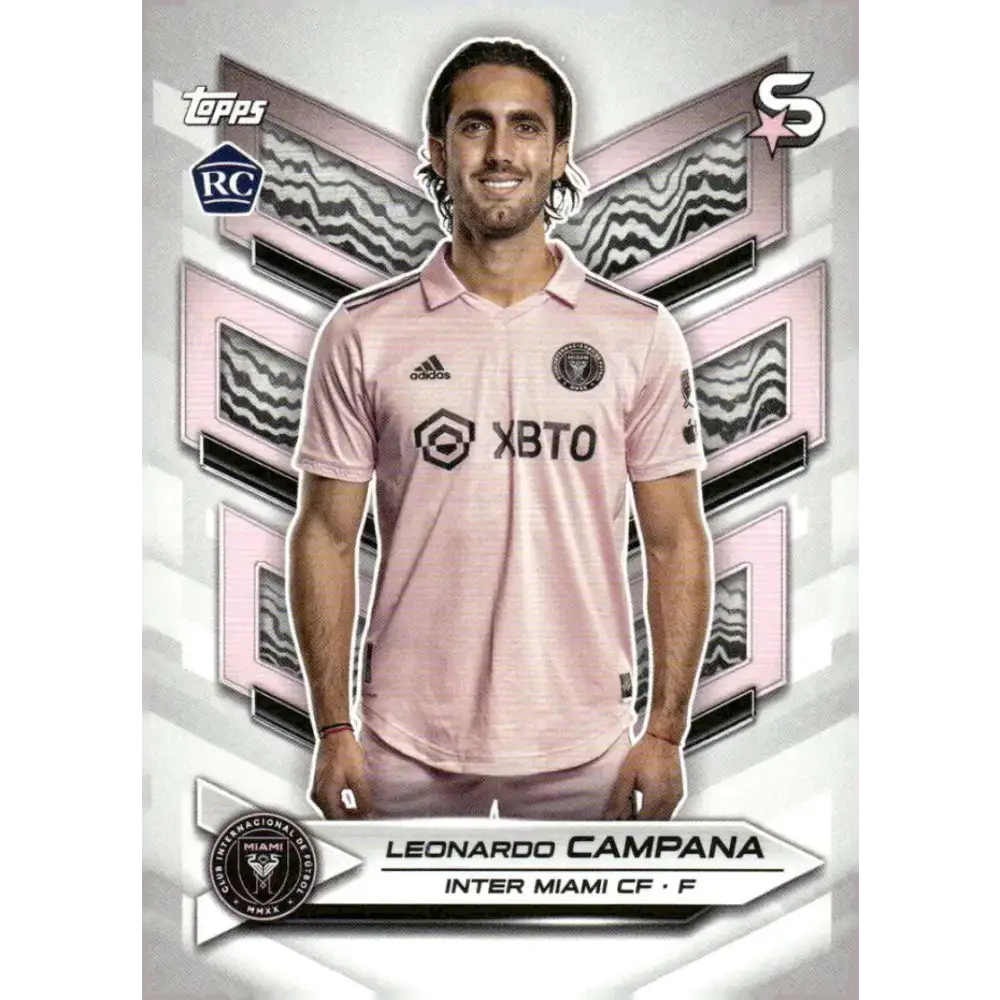 2024 Topps MLS Superstars #168 Leonardo Campana NM-MT RC Rookie Inter Miami CF Soccer Card - Soccer Card Single