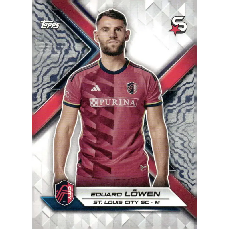 2024 Topps MLS Superstars #171 Eduard Lowen NM-MT St. Louis City SC Soccer Card - Soccer Card Single
