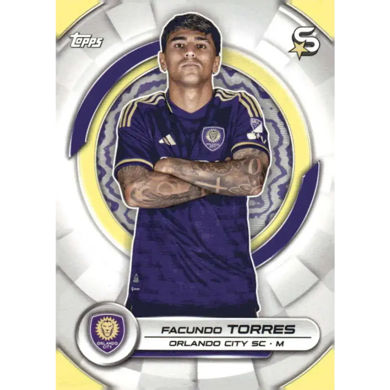 2024 Topps MLS Superstars #187 Facundo Torres NM-MT Orlando City SC Soccer Card - Soccer Card Single