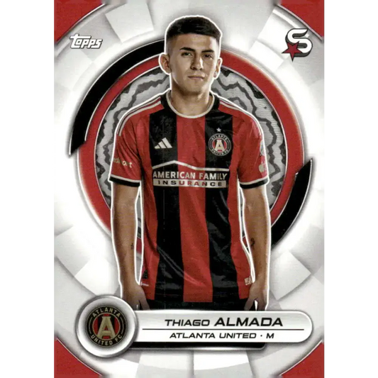 2024 Topps MLS Superstars #194 Thiago Almada NM-MT Atlanta United Soccer Card - Soccer Card Single