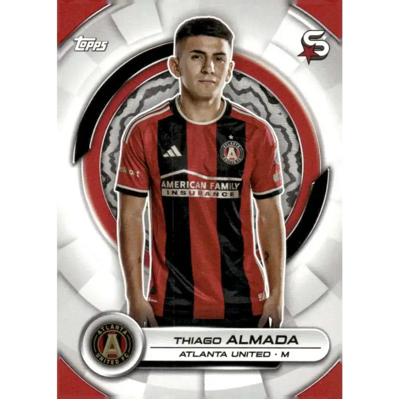 2024 Topps MLS Superstars #194 Thiago Almada NM-MT Atlanta United Soccer Card - Soccer Card Single