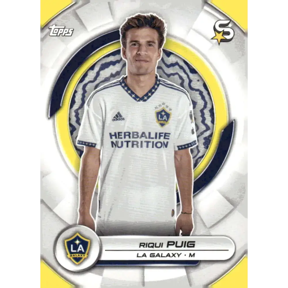 2024 Topps MLS Superstars #2 Riqui Puig NM-MT LA Galaxy Soccer Card - Soccer Card Single