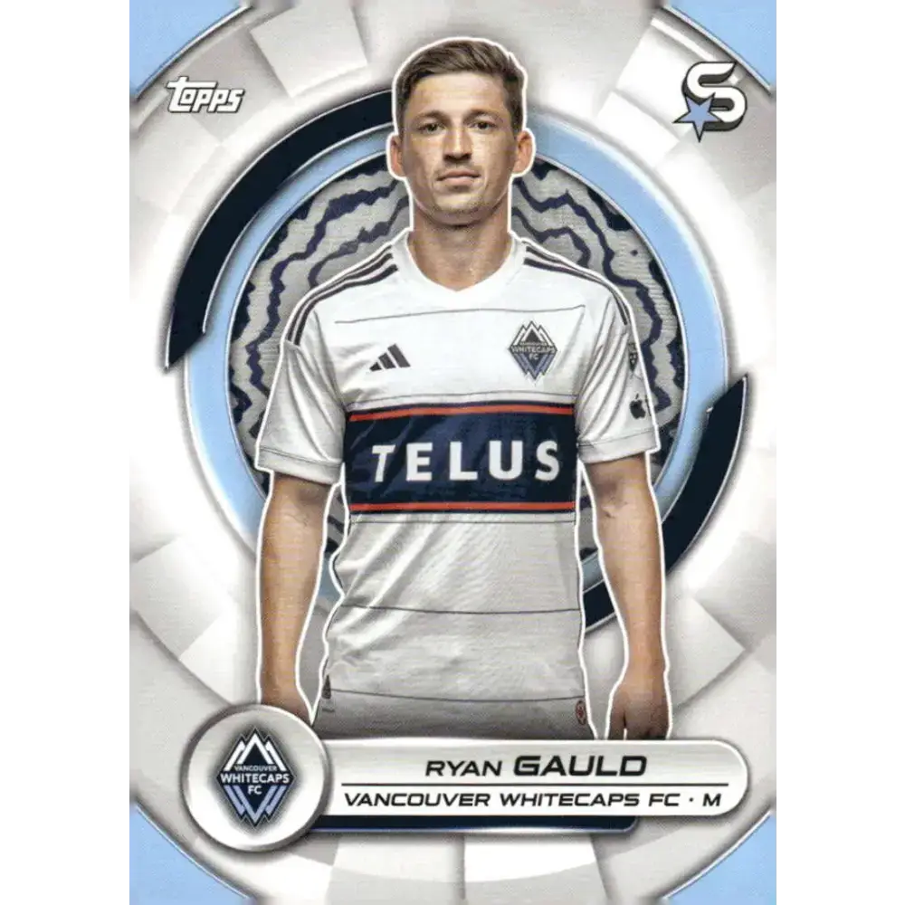 2024 Topps MLS Superstars #22 Ryan Gauld NM-MT Vancouver Whitecaps FC Soccer Card - Soccer Card Single