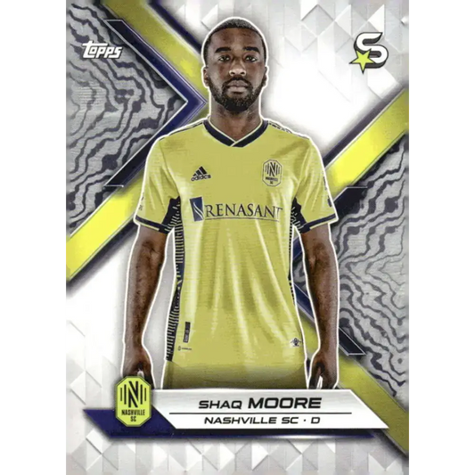 2024 Topps MLS Superstars #57 Shaq Moore NM-MT Nashville SC Soccer Card - Soccer Card Single