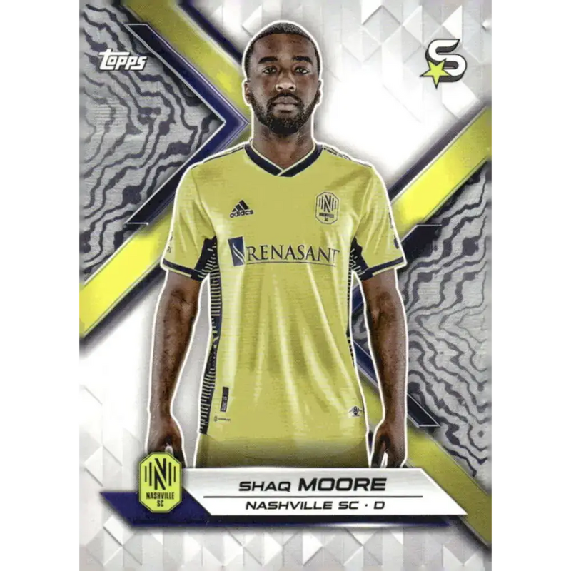 2024 Topps MLS Superstars #57 Shaq Moore NM-MT Nashville SC Soccer Card - Soccer Card Single