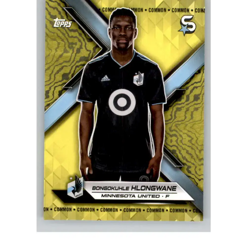 2024 Topps MLS Superstars Common Yellow #153 Bongokuhle Hlongwane NM-MT Minnesota United Soccer Card - Soccer Card