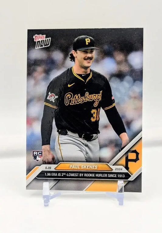 2024 Topps Now Paul Skenes baseball card in product #770 featuring rookie card