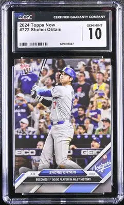 2024 Topps Now Shohei Ohtani #722 Baseball CGC 10