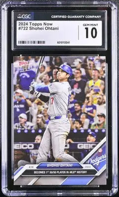 2024 Topps Now Shohei Ohtani #722 Baseball CGC 10