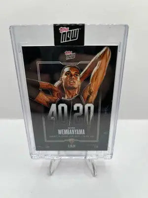 2024 Topps Now Victor Wembanyama #VW-5 RC / Basketball