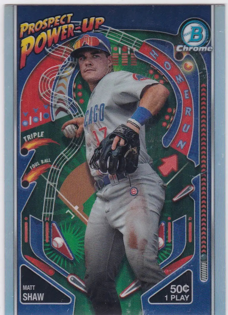 2024 Topps #PP-16 Matt Shaw Prospect power up Chicago Cubs - Baseball Card Single