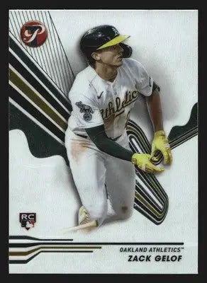 2024 Topps Pristine #101 Zack Gelof Oakland Athletics RC