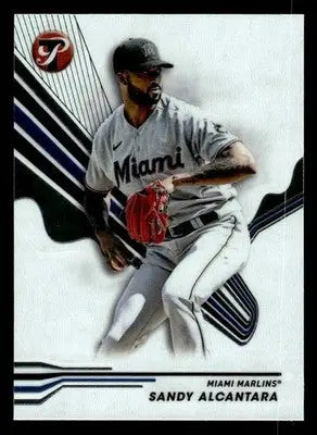 2024 Topps Pristine #104 Sandy Alcantara - Baseball Card Single
