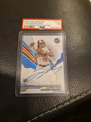 2024 topps pristine jackson holliday auto /75 - Baseball Card Single