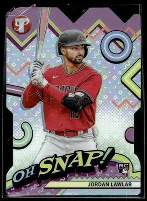2024 Topps Pristine #OH-4 Jordan Lawlar Oh Snap! - Baseball Card Single