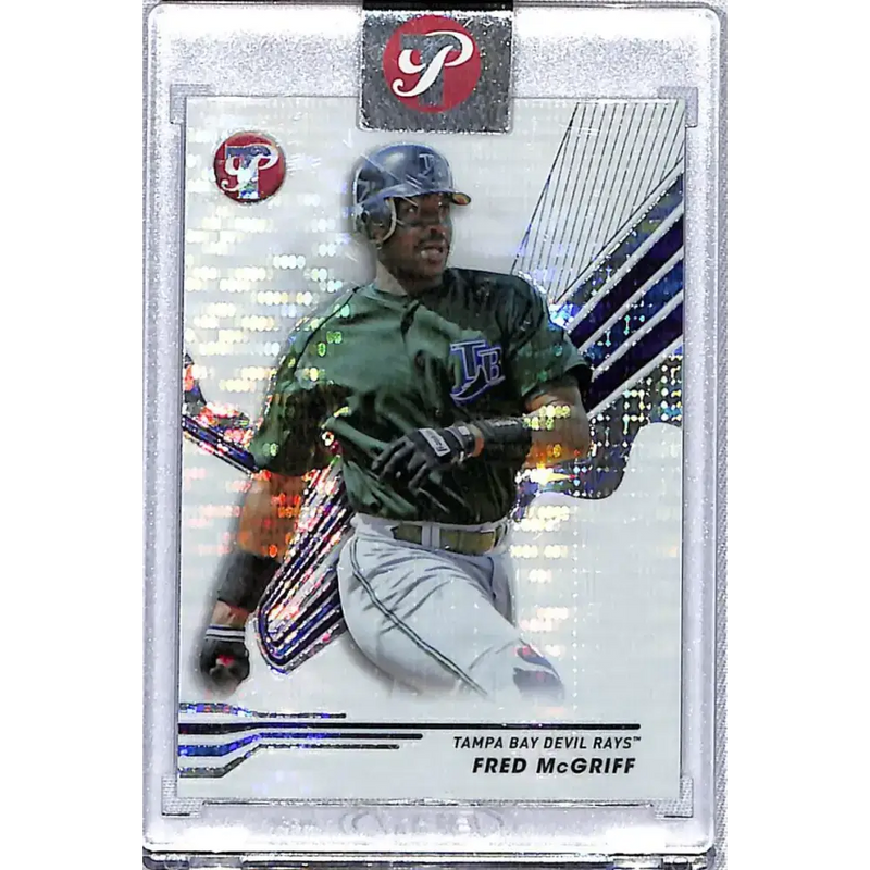 2024 Topps Pristine Refractor #225 Fred McGriff NM-MT Tampa Bay Rays Baseball Card - Baseball Card Single