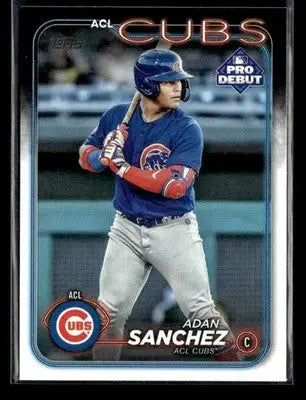 2024 Topps Pro Debut Adan Sanchez #PD-42 ACL Cubs