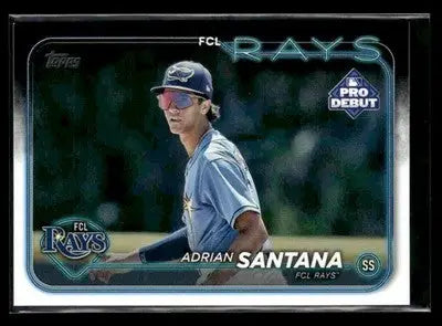 2024 Topps Pro Debut Adrian Santana #PD-1 FCL Rays