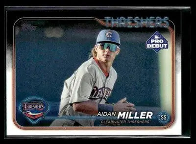 2024 Topps Pro Debut Aidan Miller #PD-31 Clearwater Threshers