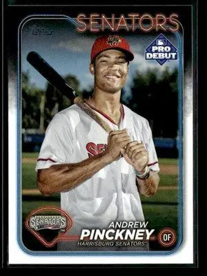 2024 Topps Pro Debut Andrew Pinckney #PD-117 Harrisburg Senators