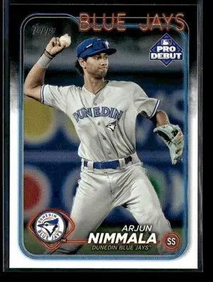 2024 Topps Pro Debut Arjun Nimmala #PD-144 Dunedin Blue Jays
