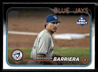 2024 Topps Pro Debut Brandon Barriera #PD-68 Dunedin Blue Jays