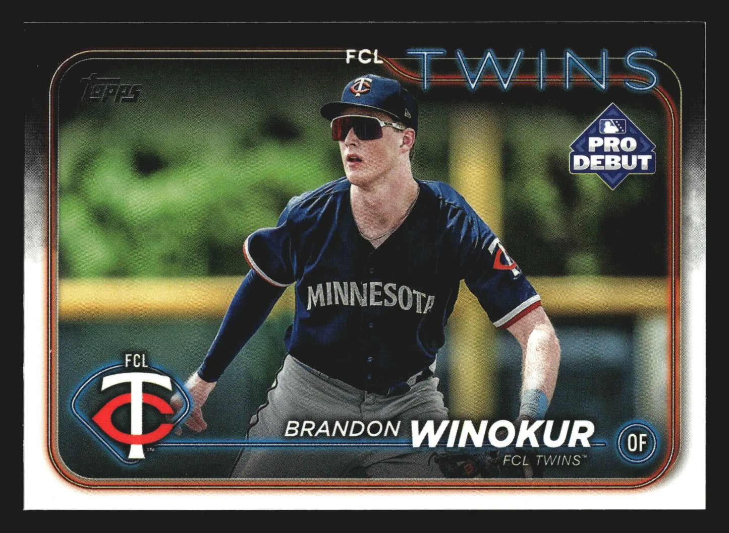 2024 Topps Pro Debut Brandon Winokur #PD-116 FCL Twins - Baseball Card Single
