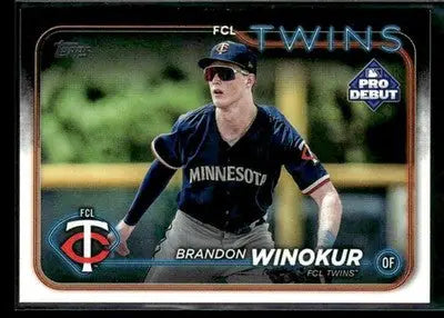 2024 Topps Pro Debut Brandon Winokur #PD-116 FCL Twins
