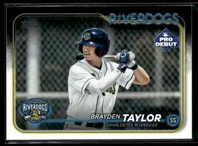 2024 Topps Pro Debut Brayden Taylor #PD-85 Charleston Riverdogs