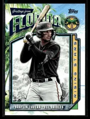 2024 Topps Pro Debut Braylin Tavera #CLRS-1 Rising Stars FCL Orioles - Baseball Card Single