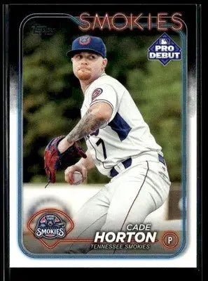 2024 Topps Pro Debut Cade Horton #PD-74 Tennessee Smokies