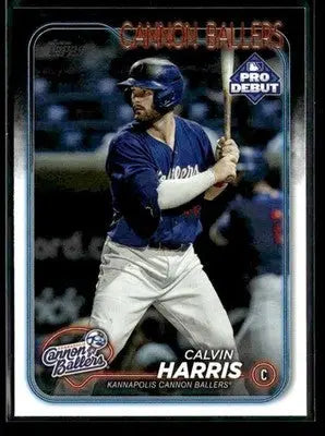 2024 Topps Pro Debut Calvin Harris #PD-11 Kannapolis Cannon Ballers