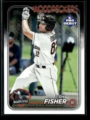 2024 Topps Pro Debut Cam Fisher #PD-120 Fayetteville Woodpeckers
