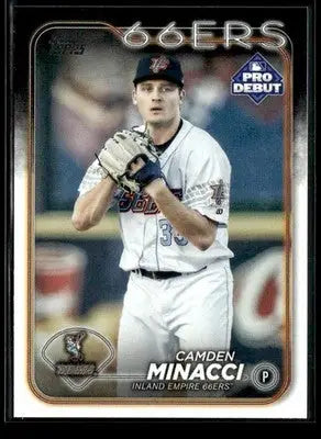 2024 Topps Pro Debut Camden Minacci #PD-118 Inland Empire 66ers