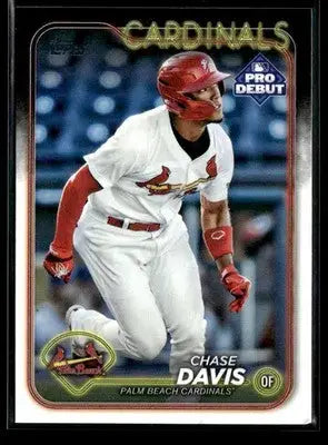 2024 Topps Pro Debut Chase Davis #PD-149 Palm Beach Cardinals