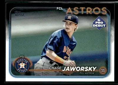 2024 Topps Pro Debut Chase Jaworsky #PD-3 FCL Astros