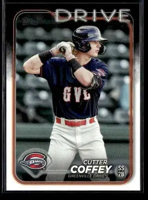 2024 Topps Pro Debut Cutter Coffey #PD-113 Greenville Drive