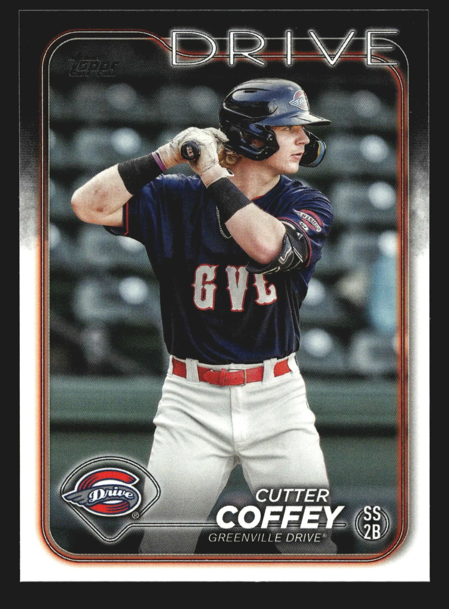 2024 Topps Pro Debut Cutter Coffey #PD-113 Greenville Drive - Baseball Card Single