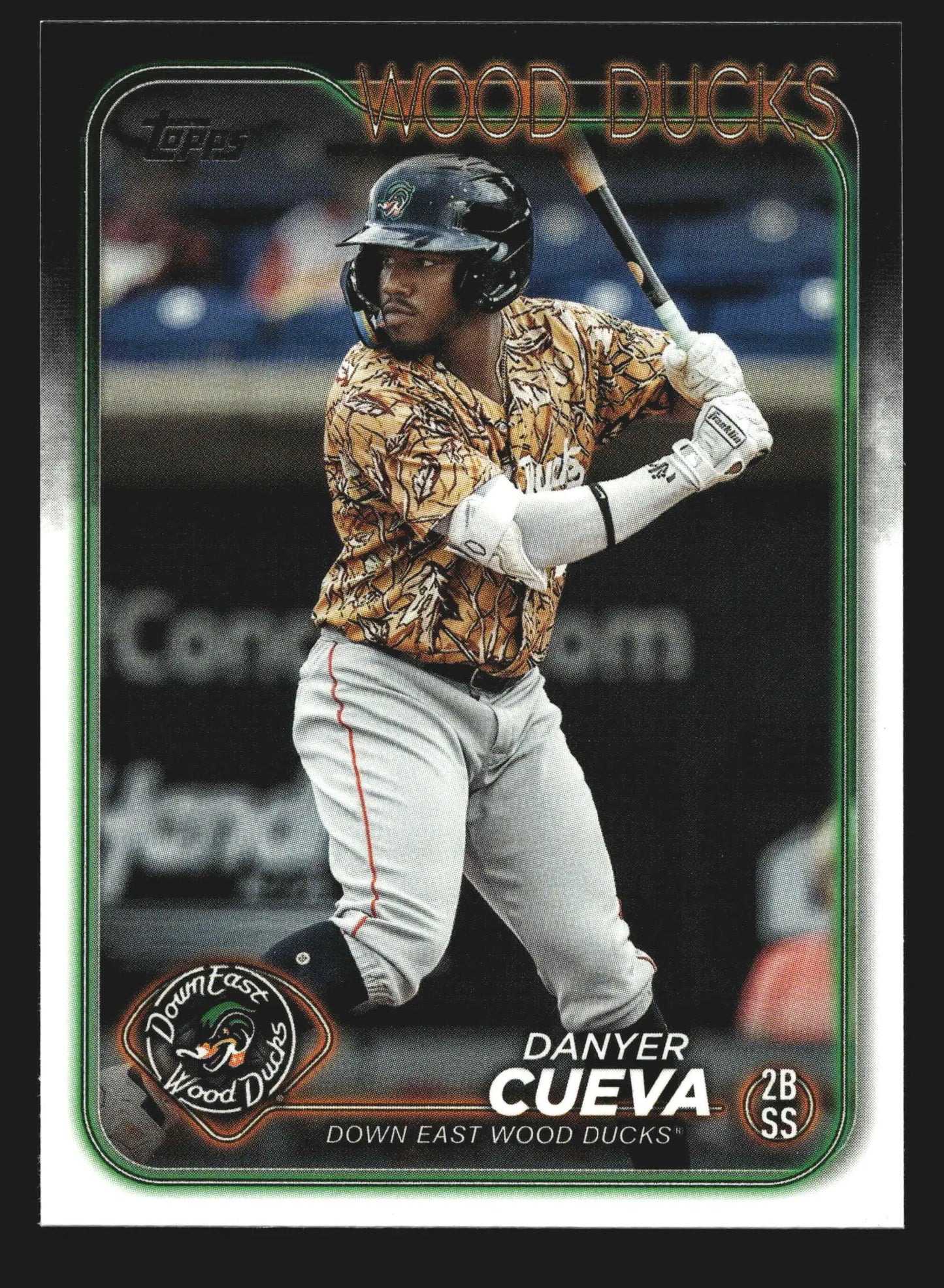 2024 Topps Pro Debut Danyer Cueva #PD-121 Down East Wood Ducks - Baseball Card Single