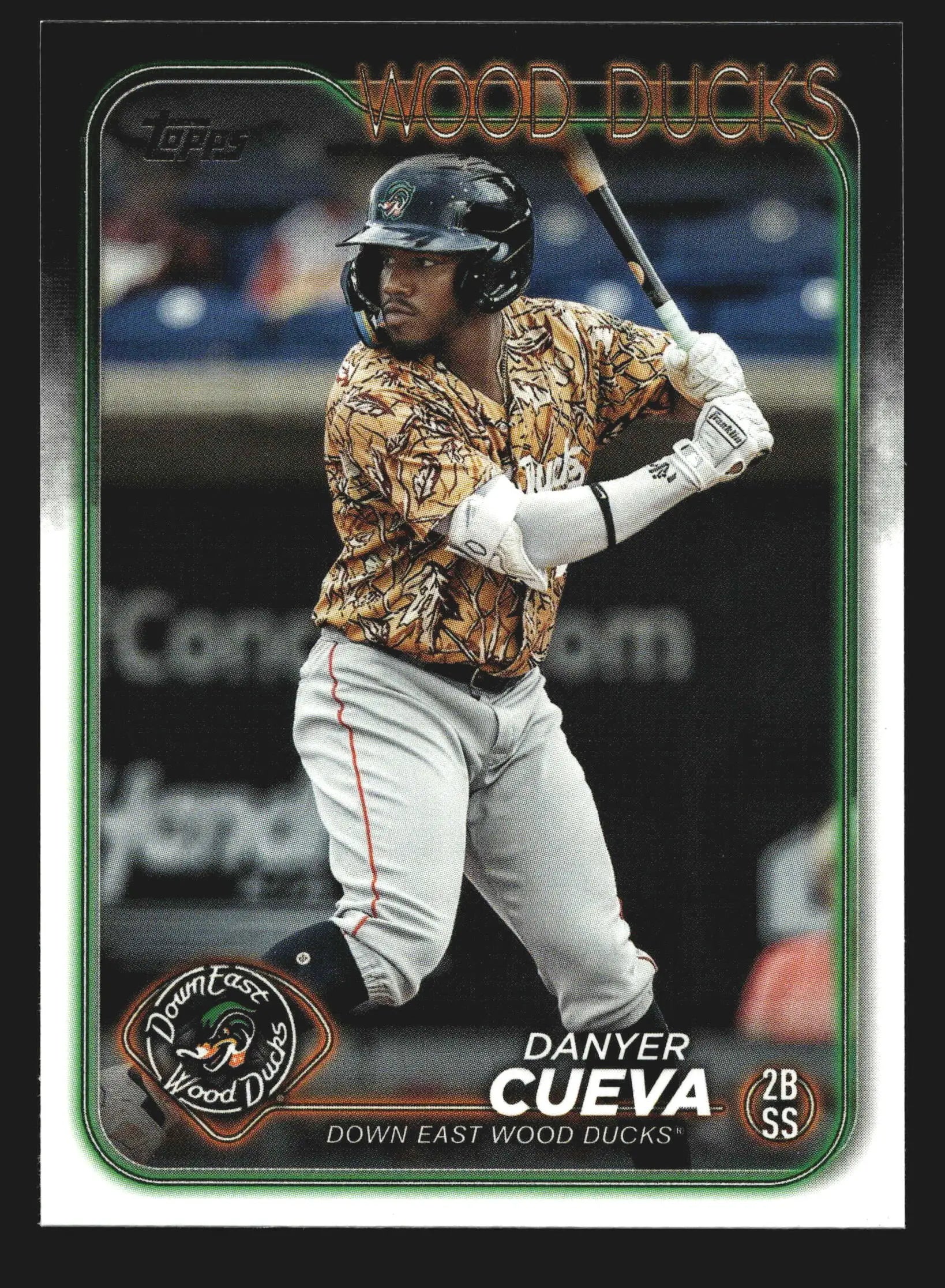 2024 Topps Pro Debut Danyer Cueva #PD-121 Down East Wood Ducks - Baseball Card Single