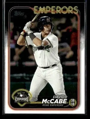 2024 Topps Pro Debut David McCabe #PD-47 Rome Emperors